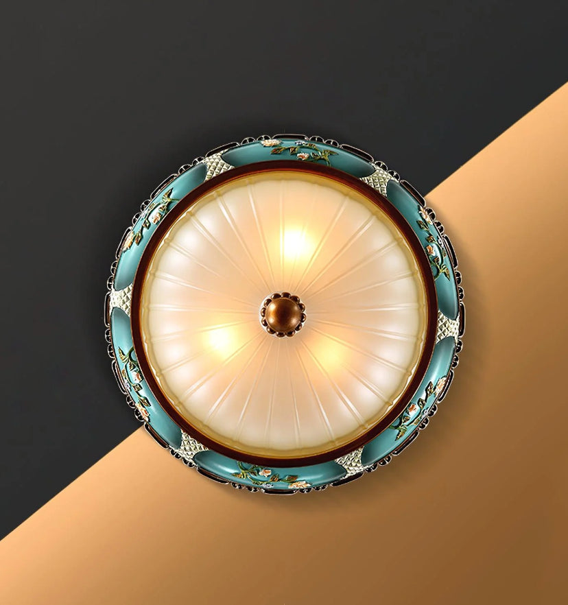 Retro Floral Recessed Ceiling Light - Yiarolight