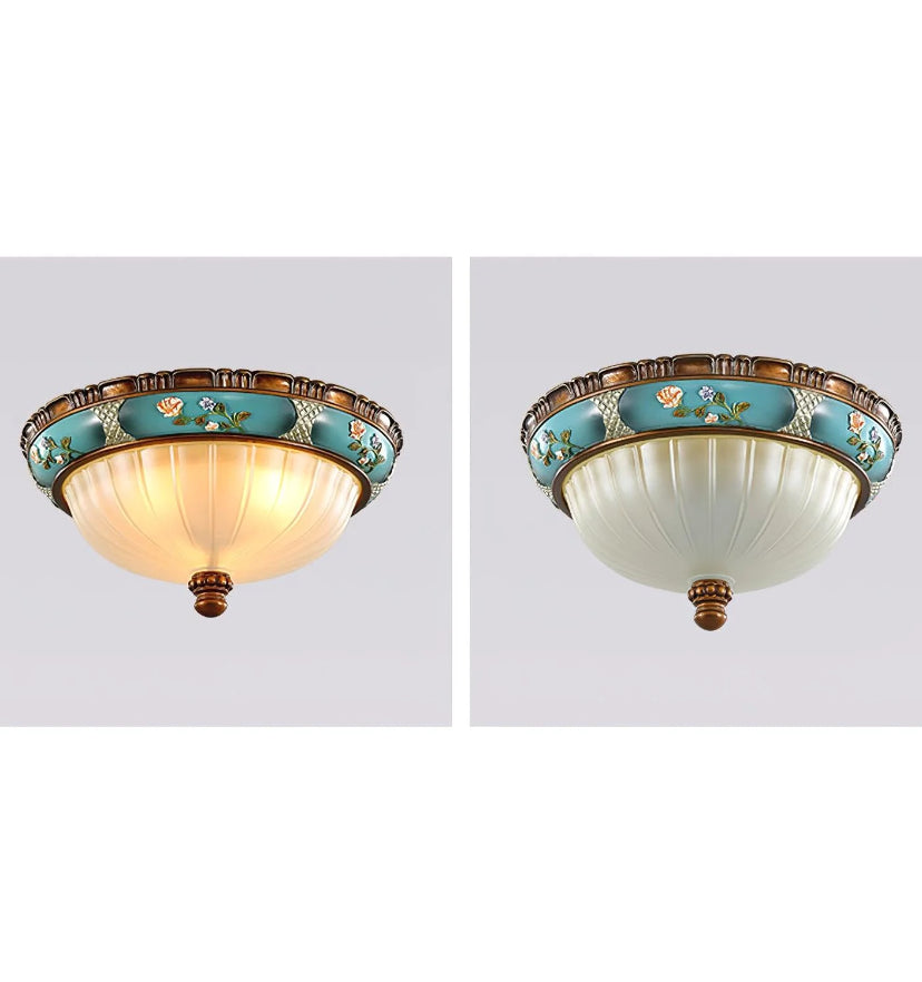 Retro Floral Recessed Ceiling Light - Yiarolight