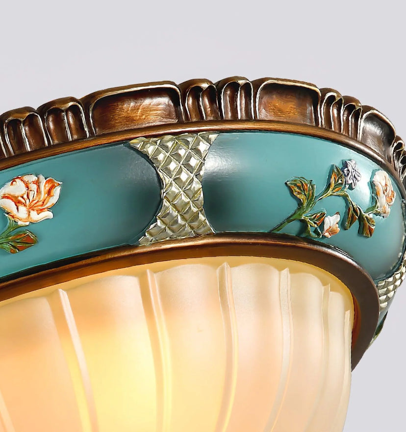 Retro Floral Recessed Ceiling Light - Yiarolight