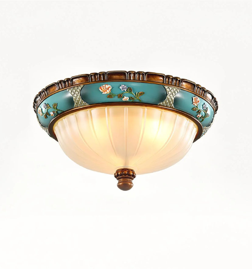 Retro Floral Recessed Ceiling Light - Yiarolight