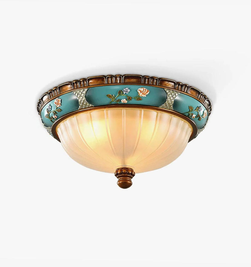 Retro Floral Recessed Ceiling Light - Yiarolight
