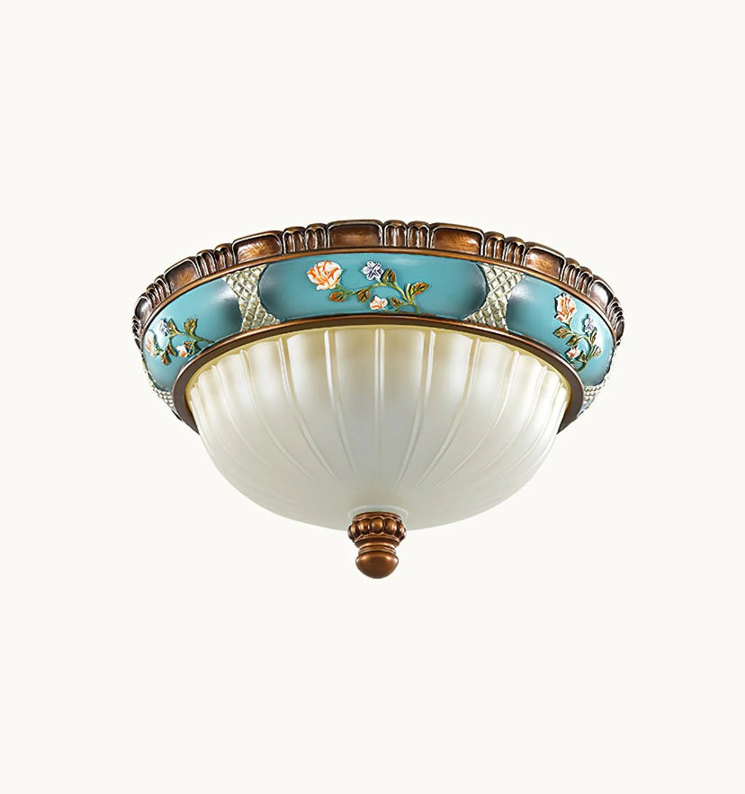 Retro Floral Recessed Ceiling Light - Yiarolight