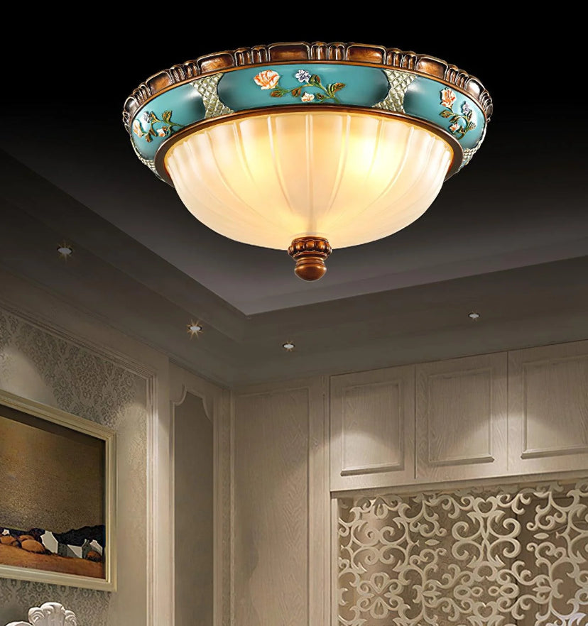 Retro Floral Recessed Ceiling Light - Yiarolight