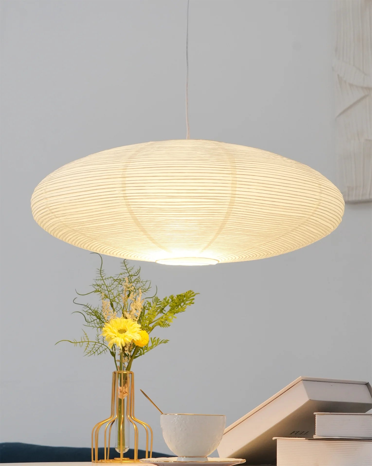 Washi Paper 15A 21A 26A Pendant Light - Yiarolight