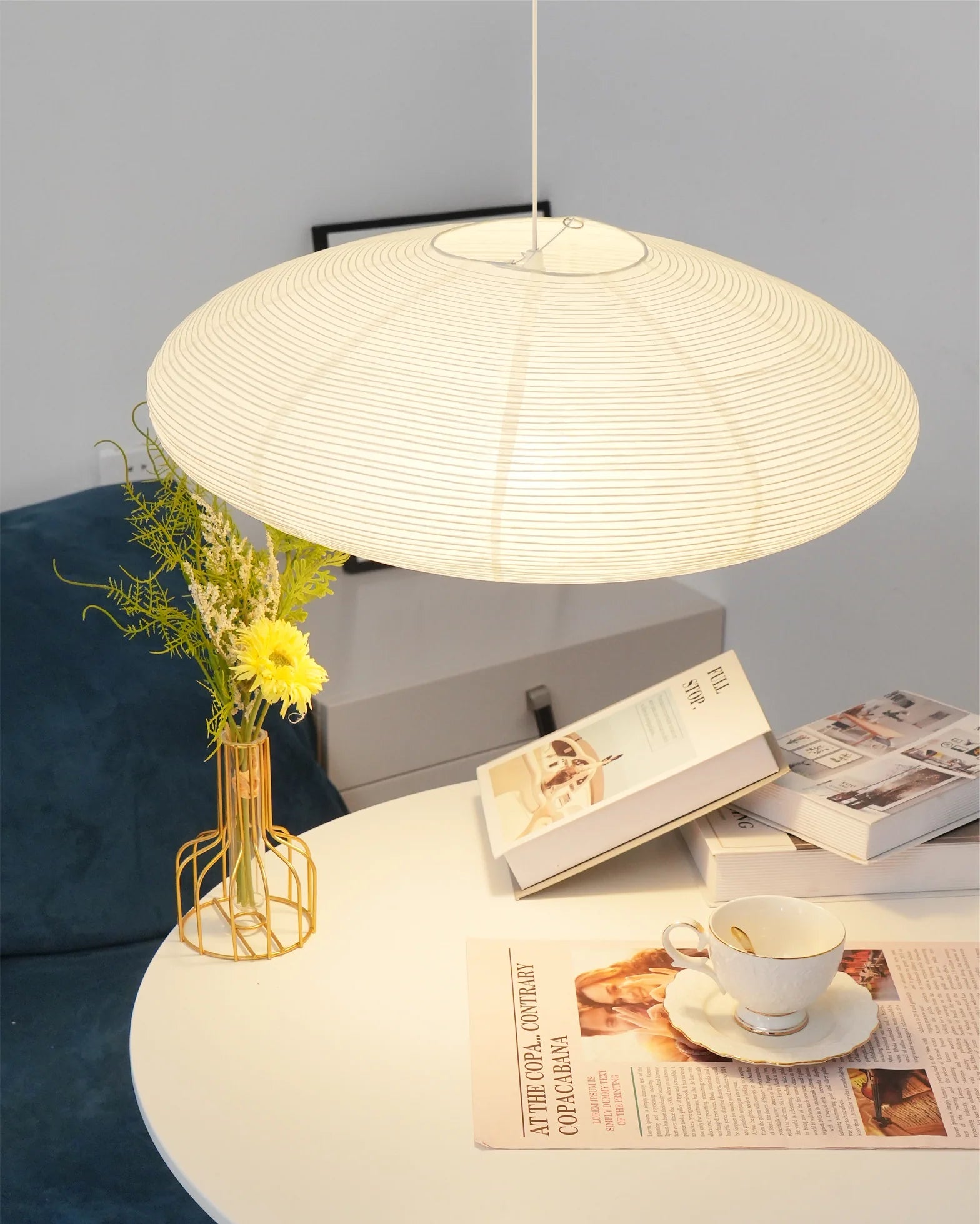 Washi Paper 15A 21A 26A Pendant Light - Yiarolight