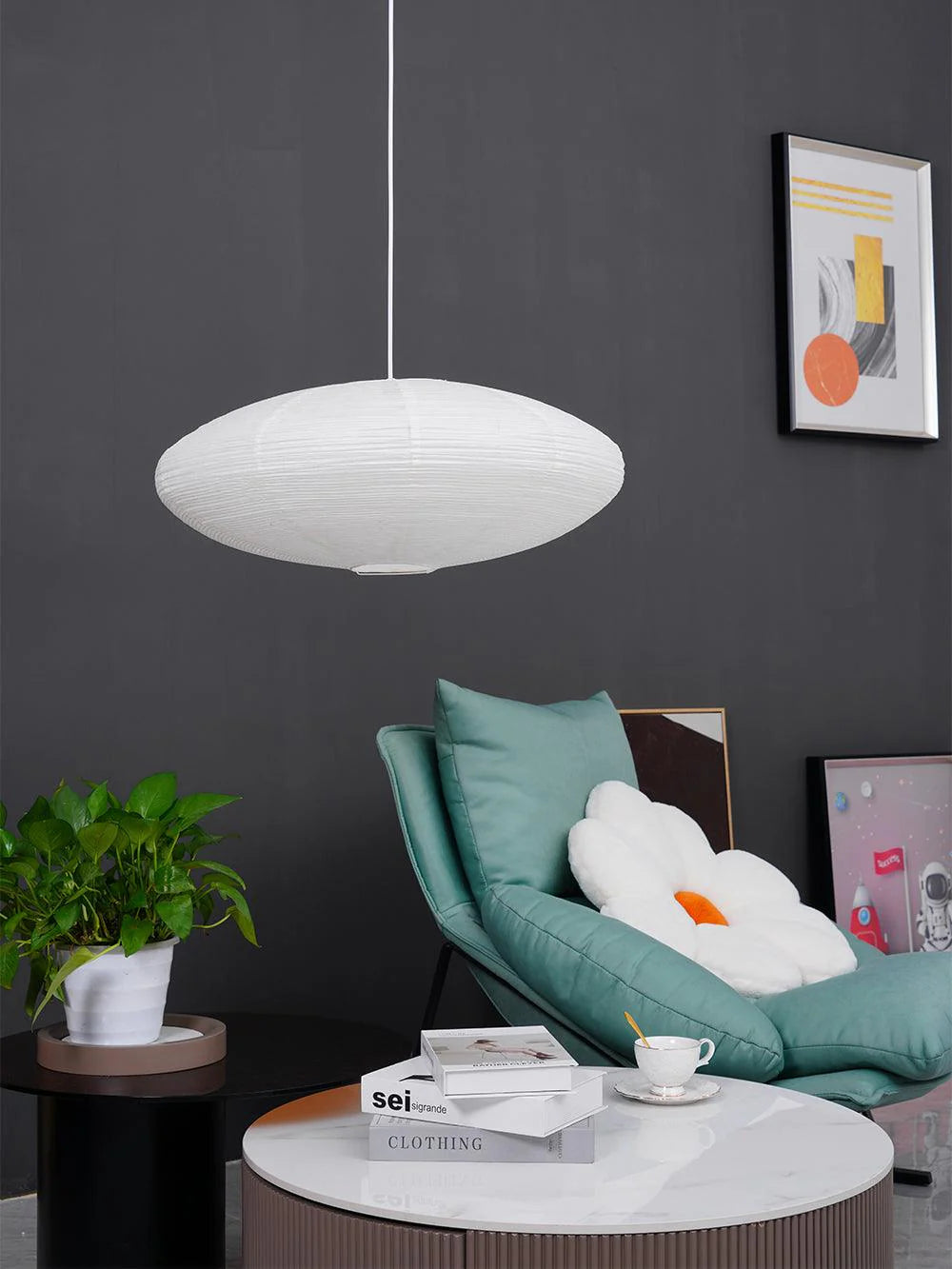 Washi Paper 15A 21A 26A Pendant Light - Yiarolight