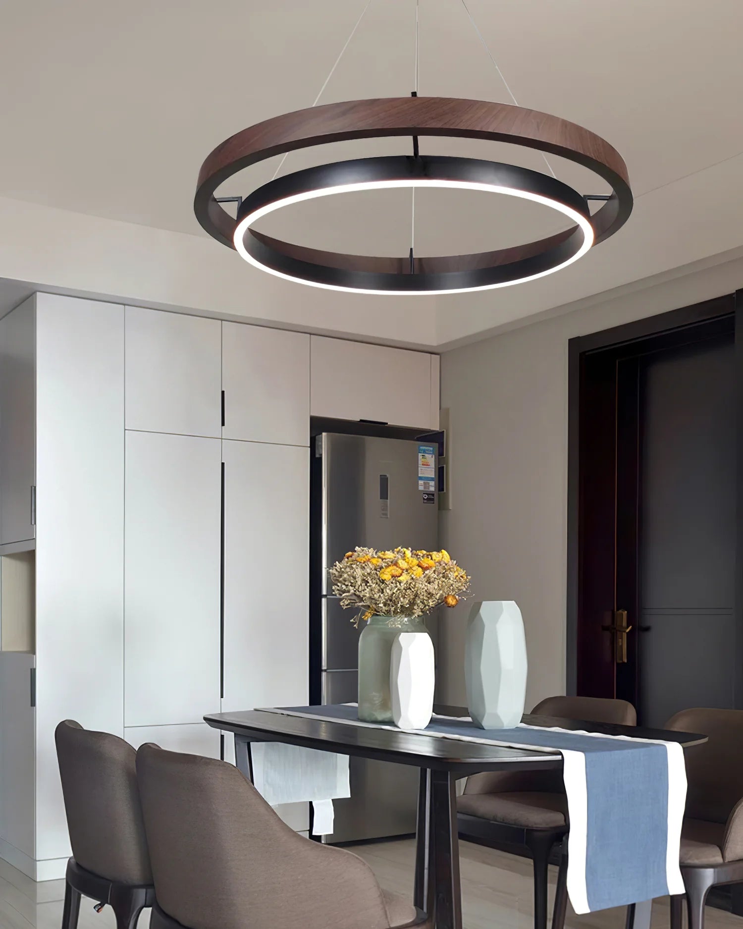 Ring Dunst Chandelier - Yiarolight