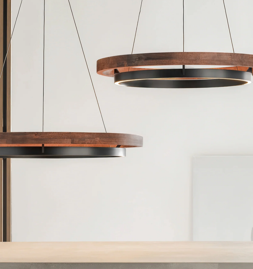 Ring Dunst Chandelier - Yiarolight