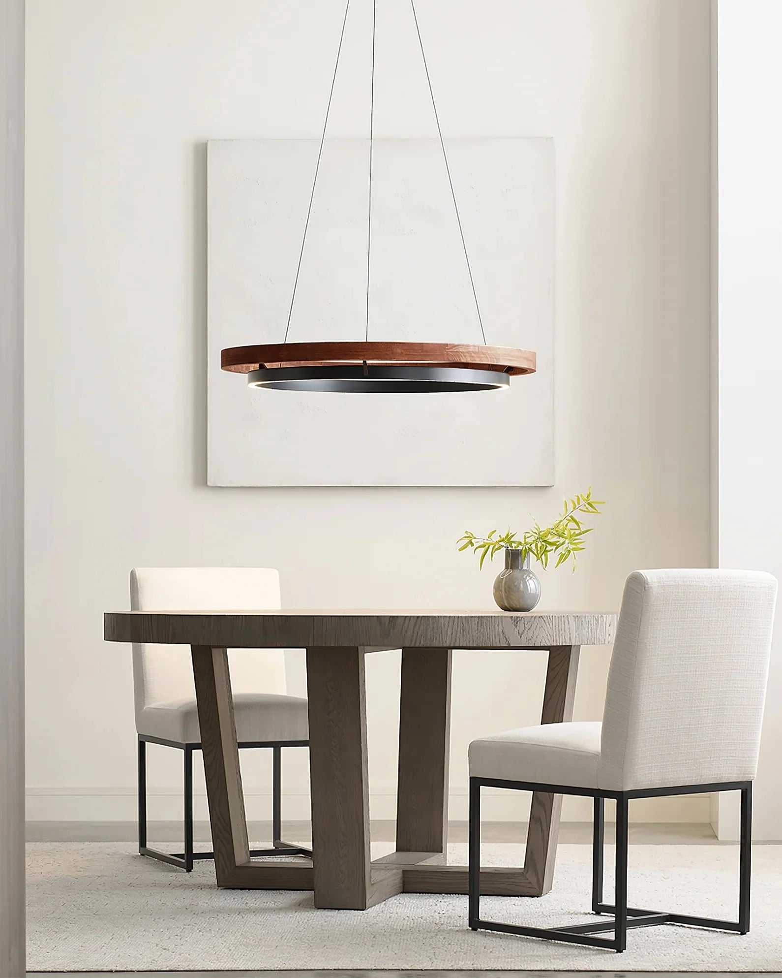 Ring Dunst Chandelier - Yiarolight