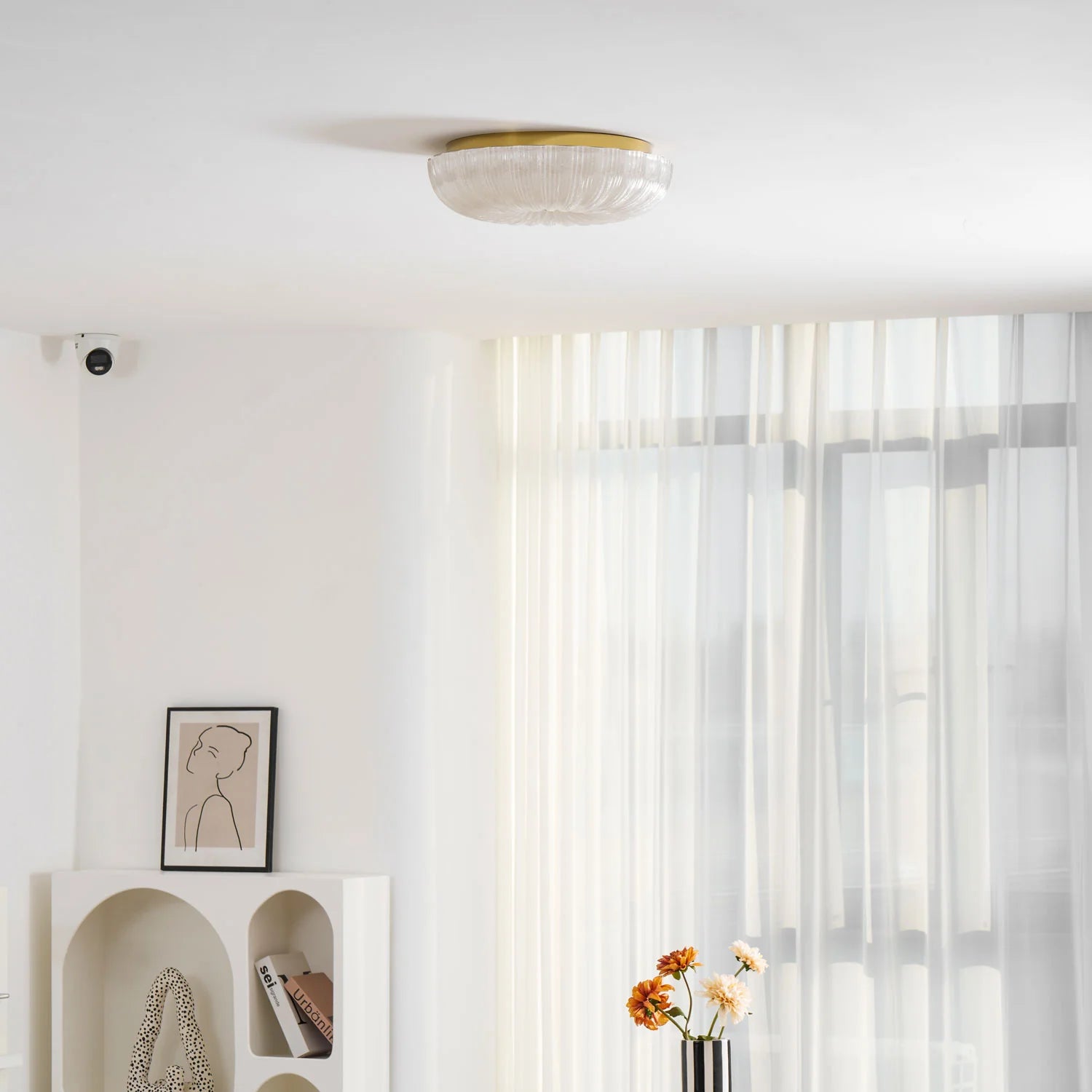 Ripple Glass Ceiling Light - Yiarolight