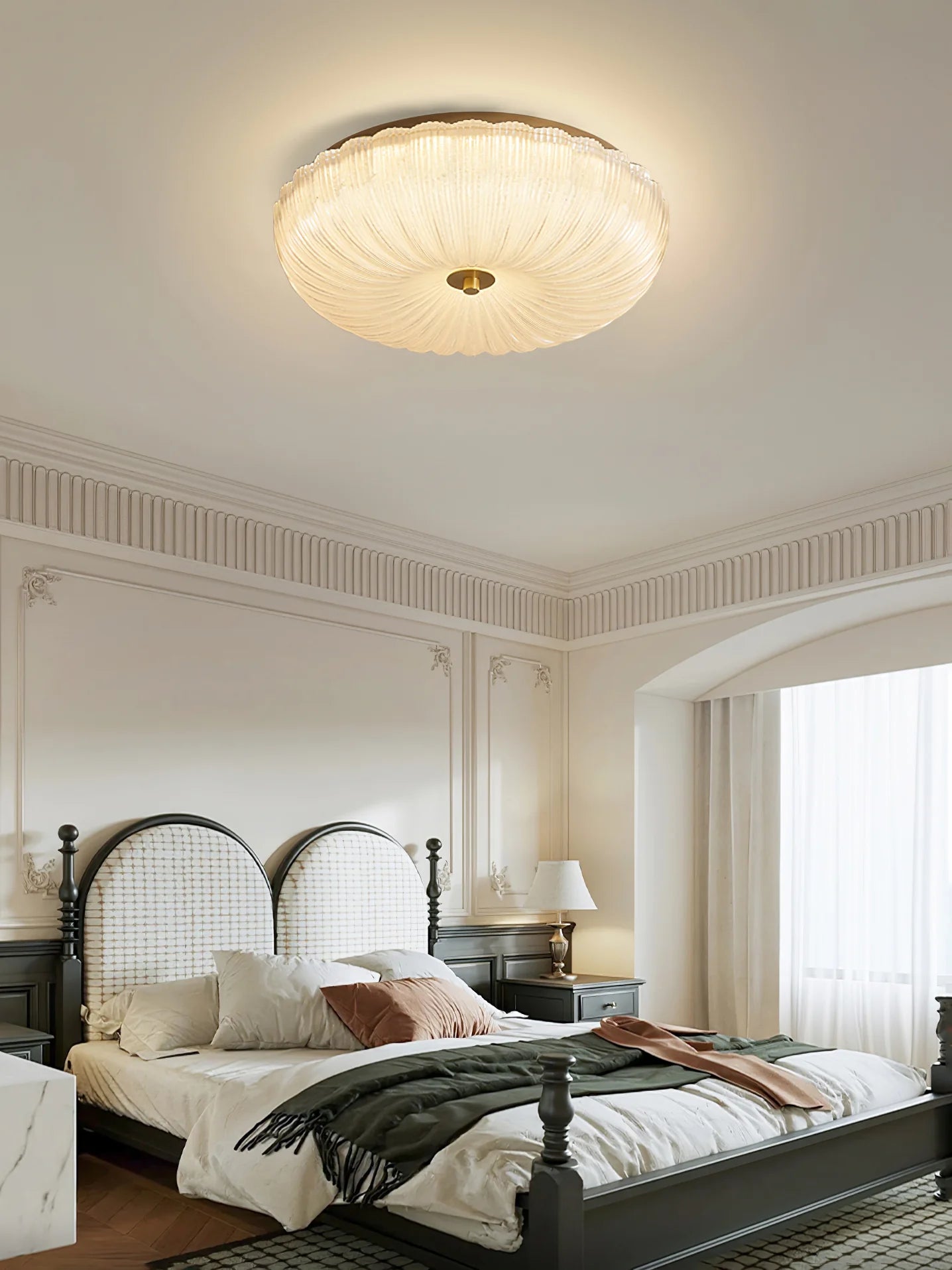 Ripple Glass Ceiling Light - Yiarolight