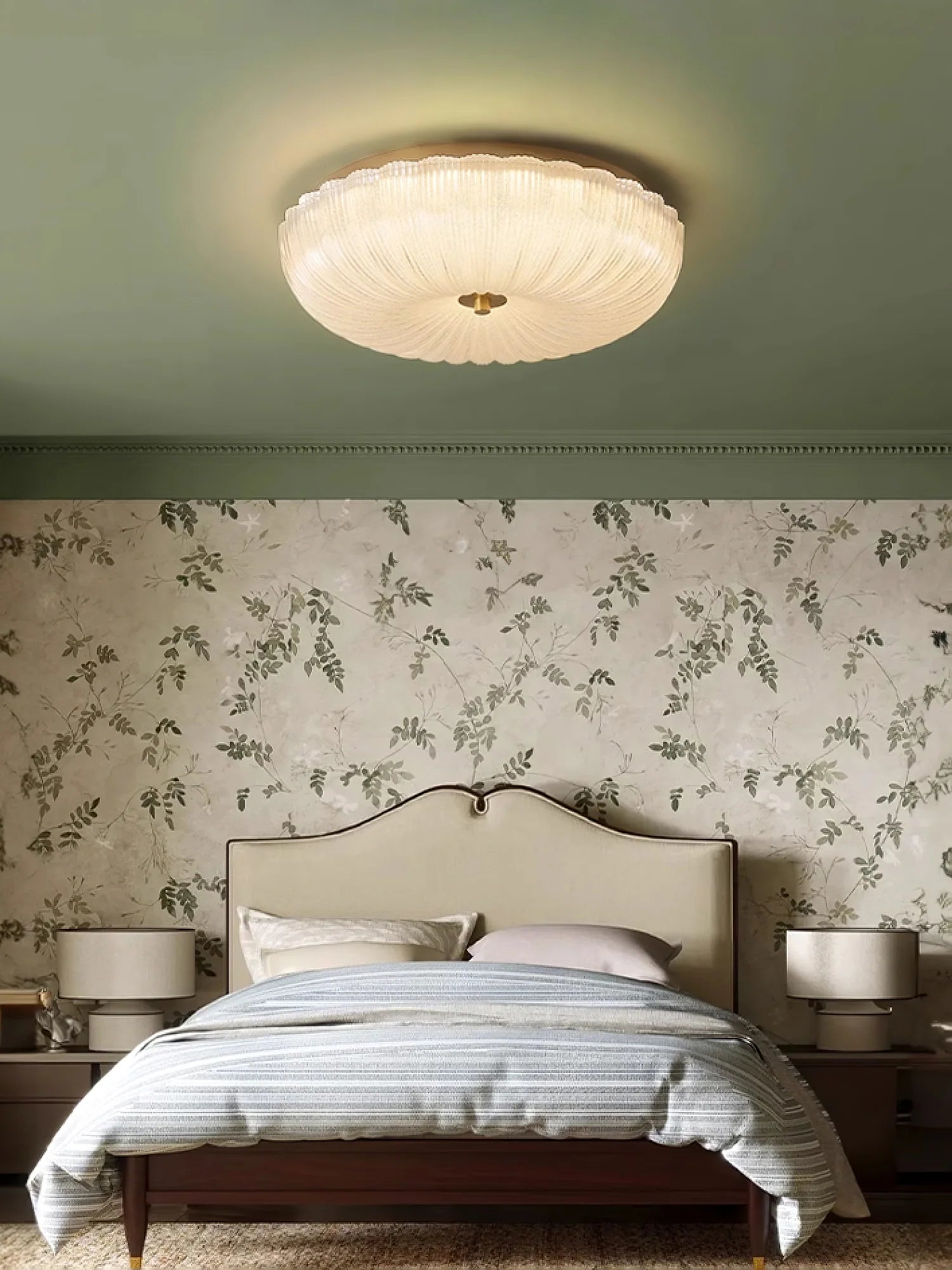 Ripple Glass Ceiling Light - Yiarolight