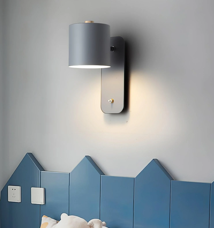 Rotatable Cylinder Plug-in Wall Lamp - Yiarolight