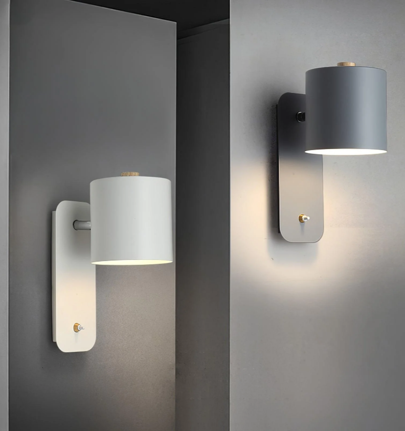 Rotatable Cylinder Plug-in Wall Lamp - Yiarolight