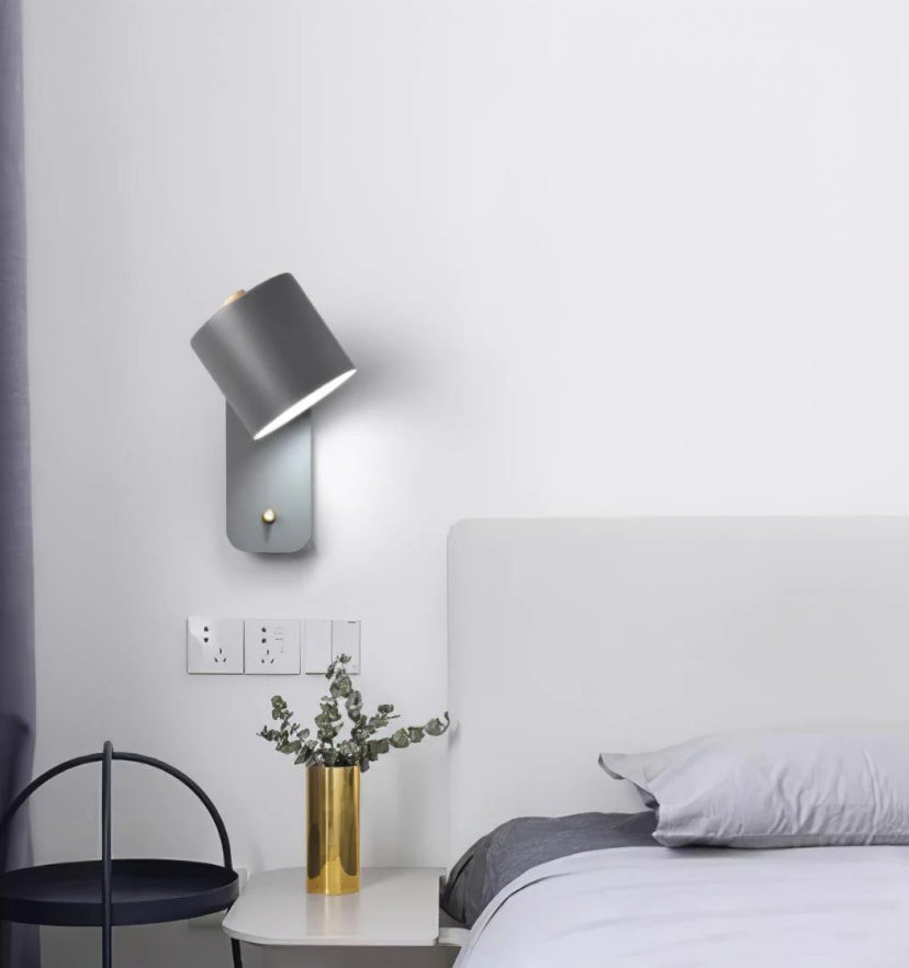 Rotatable Cylinder Plug-in Wall Lamp - Yiarolight