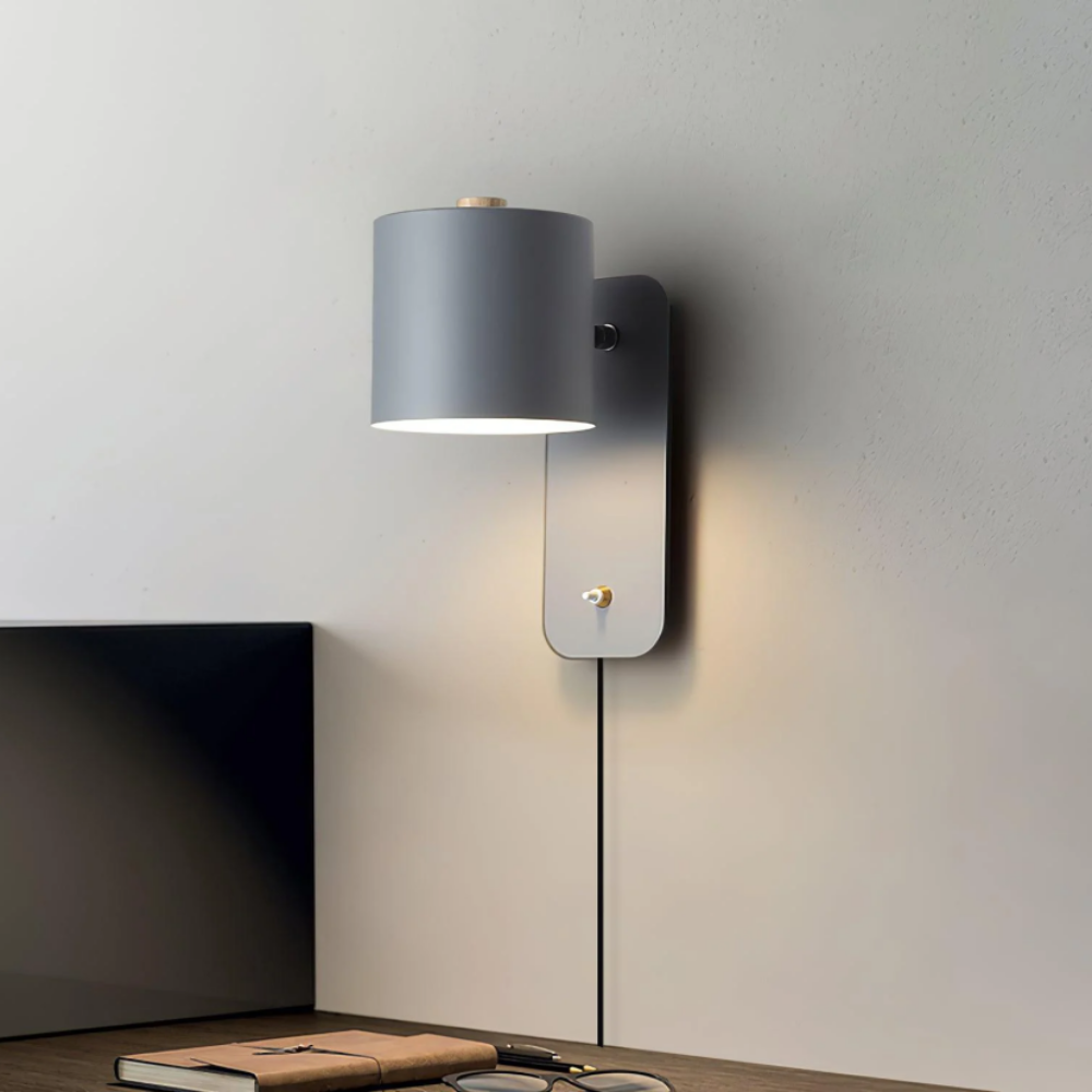 Rotatable Cylinder Plug-in Wall Lamp - Yiarolight