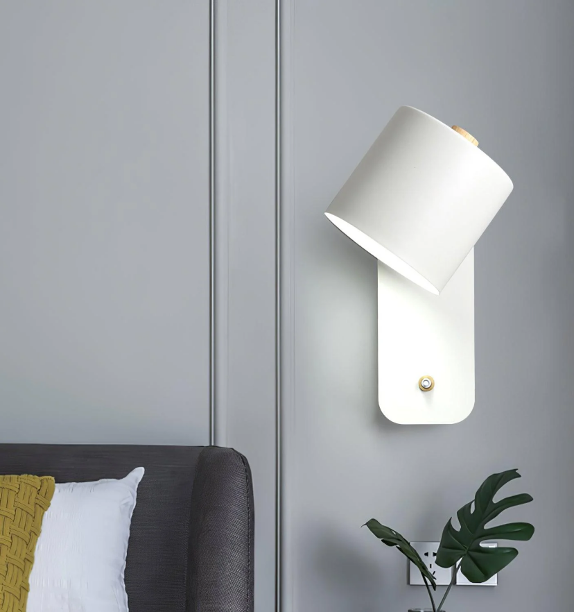Rotatable Cylinder Plug-in Wall Lamp - Yiarolight