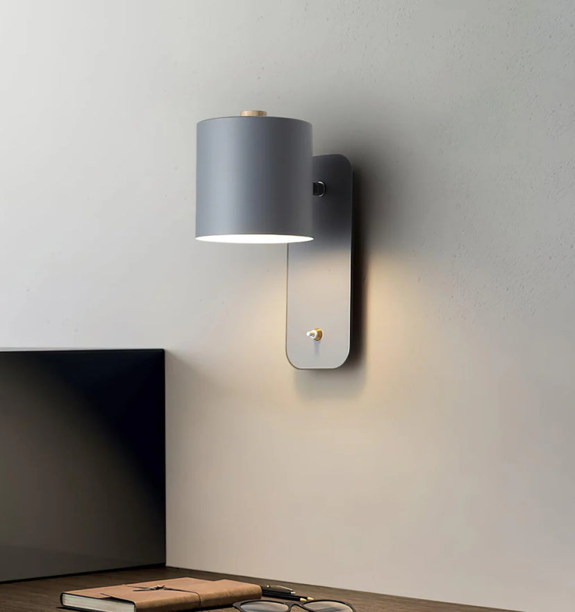 Rotatable Cylinder Plug-in Wall Lamp - Yiarolight