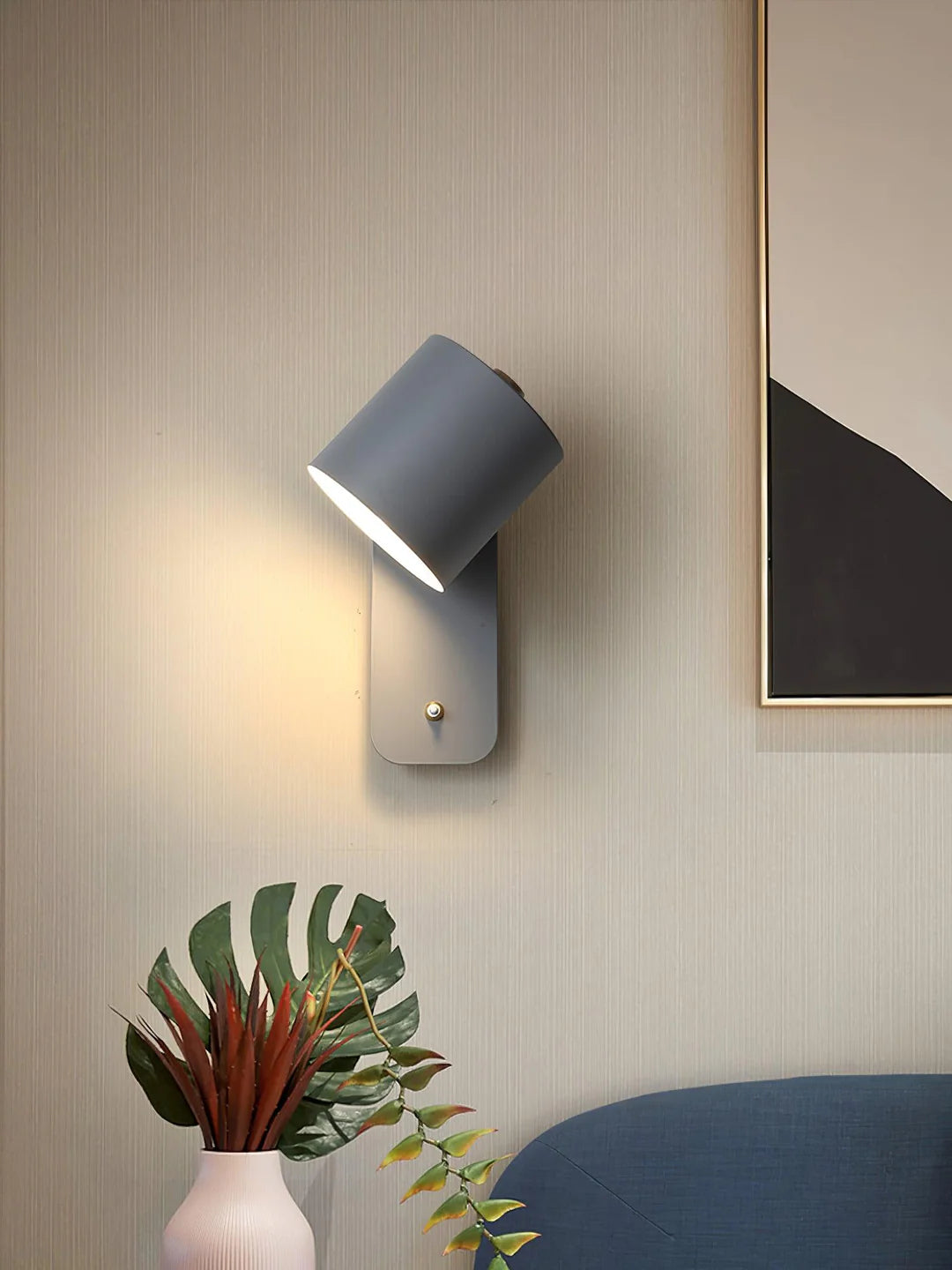 Rotatable Cylinder Plug-in Wall Lamp - Yiarolight