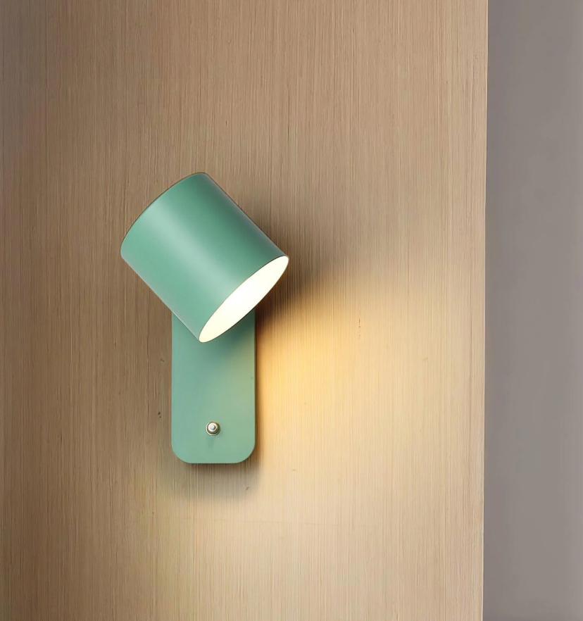 Rotatable Cylinder Plug-in Wall Lamp - Yiarolight