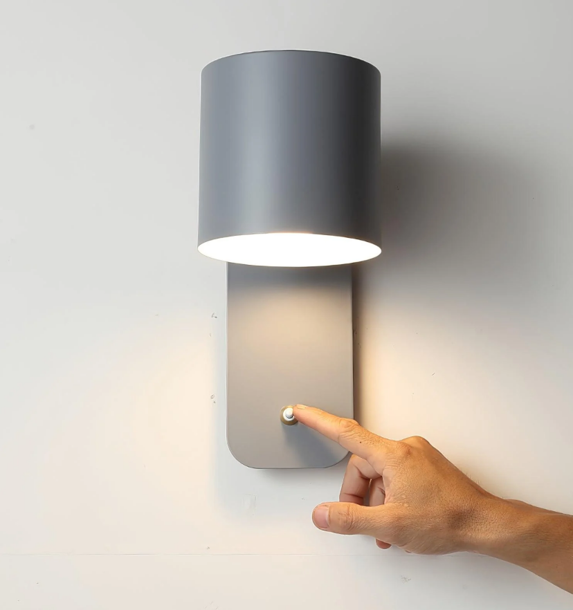 Rotatable Cylinder Plug-in Wall Lamp - Yiarolight