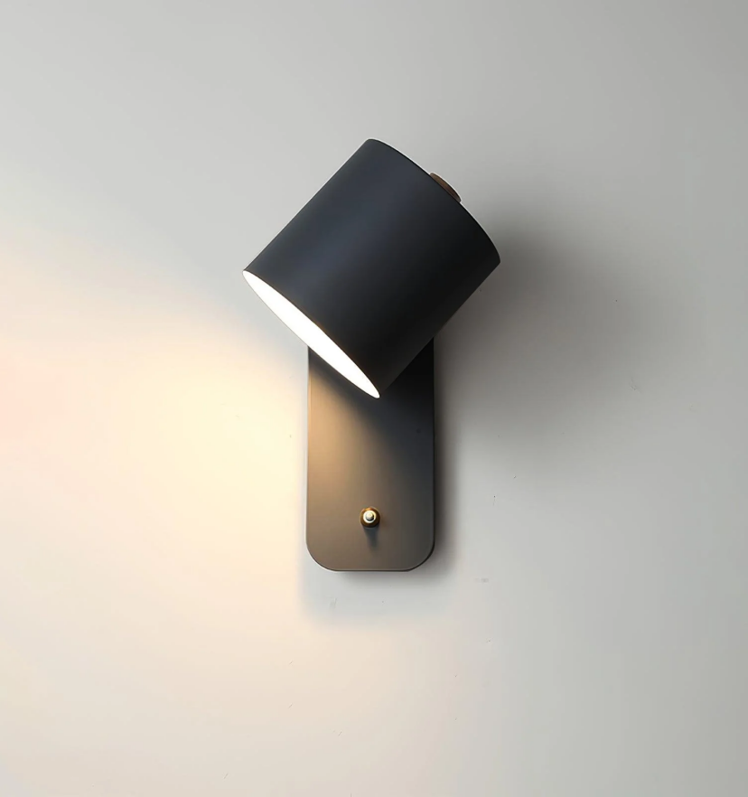 Rotatable Cylinder Plug-in Wall Lamp - Yiarolight