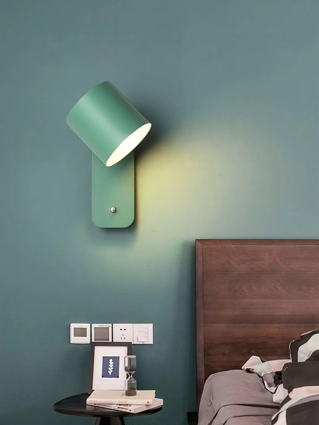 Rotatable Cylinder Plug-in Wall Lamp - Yiarolight