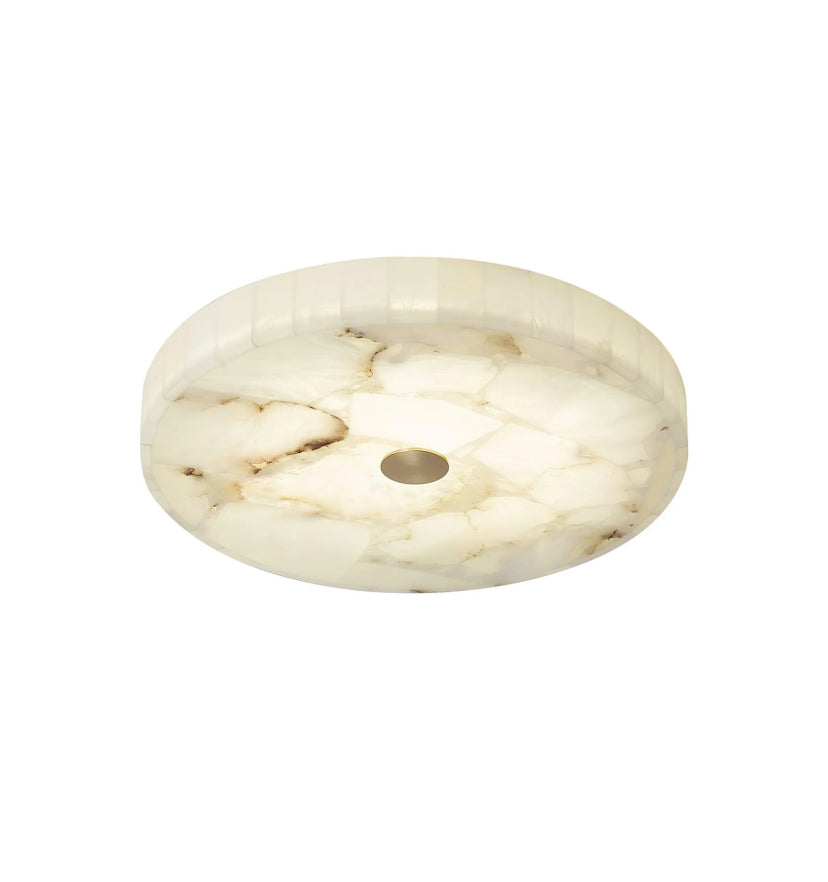 Round Alabaster Ceiling Lamp - Yiarolight