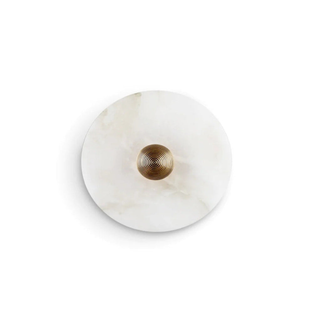 Round Alabaster Wall Lamp - Yiarolight