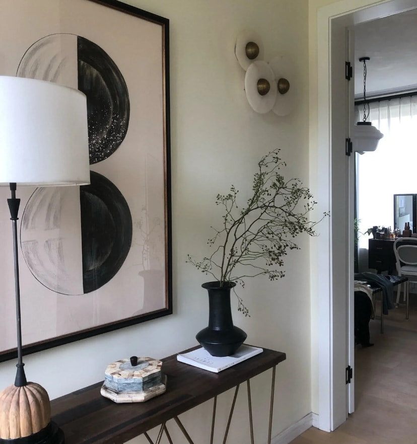 Round Alabaster Wall Lamp - Yiarolight