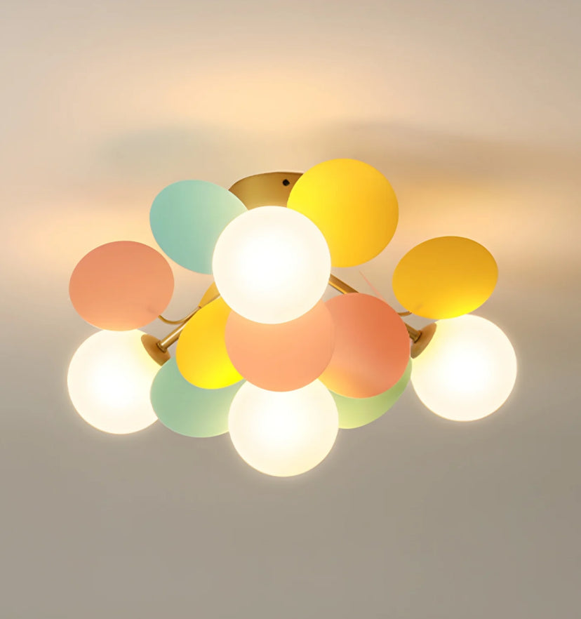 Round Macaron Ceiling Lamp - Yiarolight
