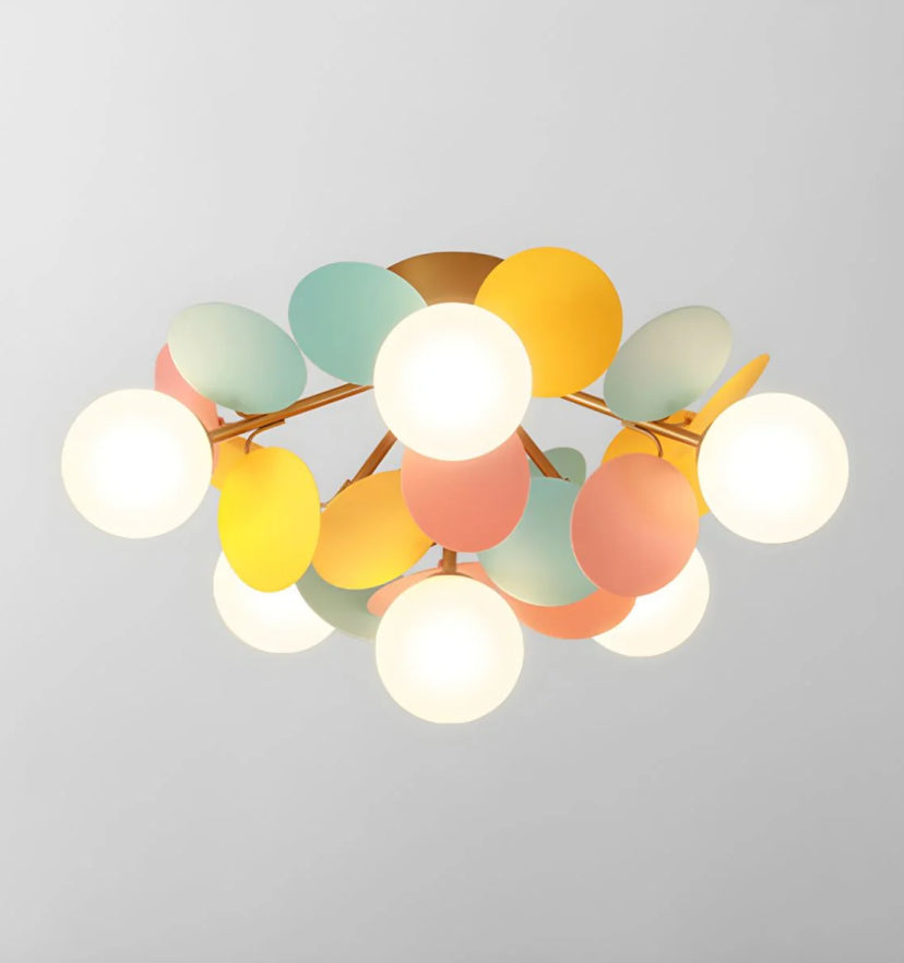Round Macaron Ceiling Lamp - Yiarolight