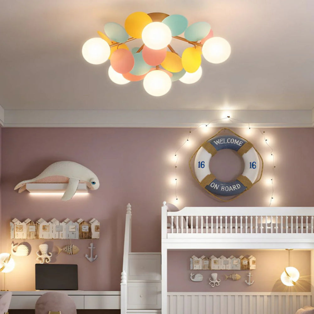 Round Macaron Ceiling Lamp - Yiarolight