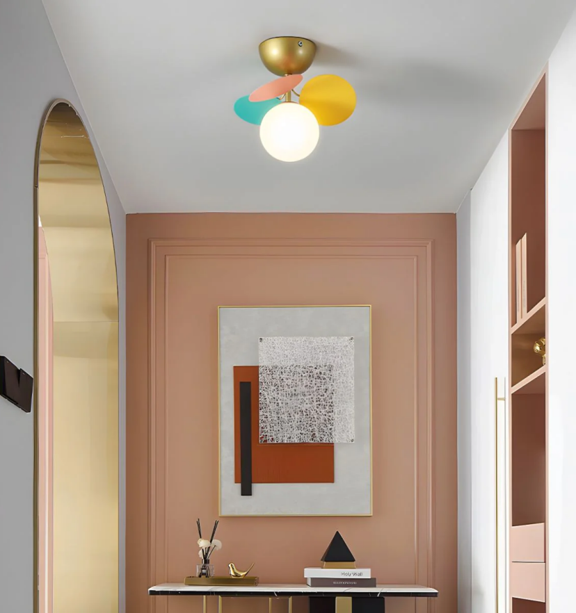 Round Macaron Ceiling Lamp - Yiarolight