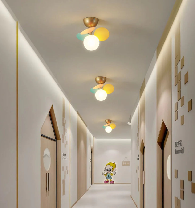 Round Macaron Ceiling Lamp - Yiarolight