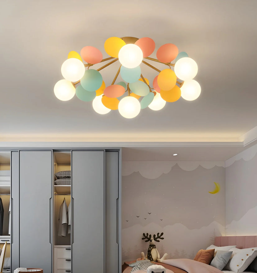 Round Macaron Ceiling Lamp - Yiarolight