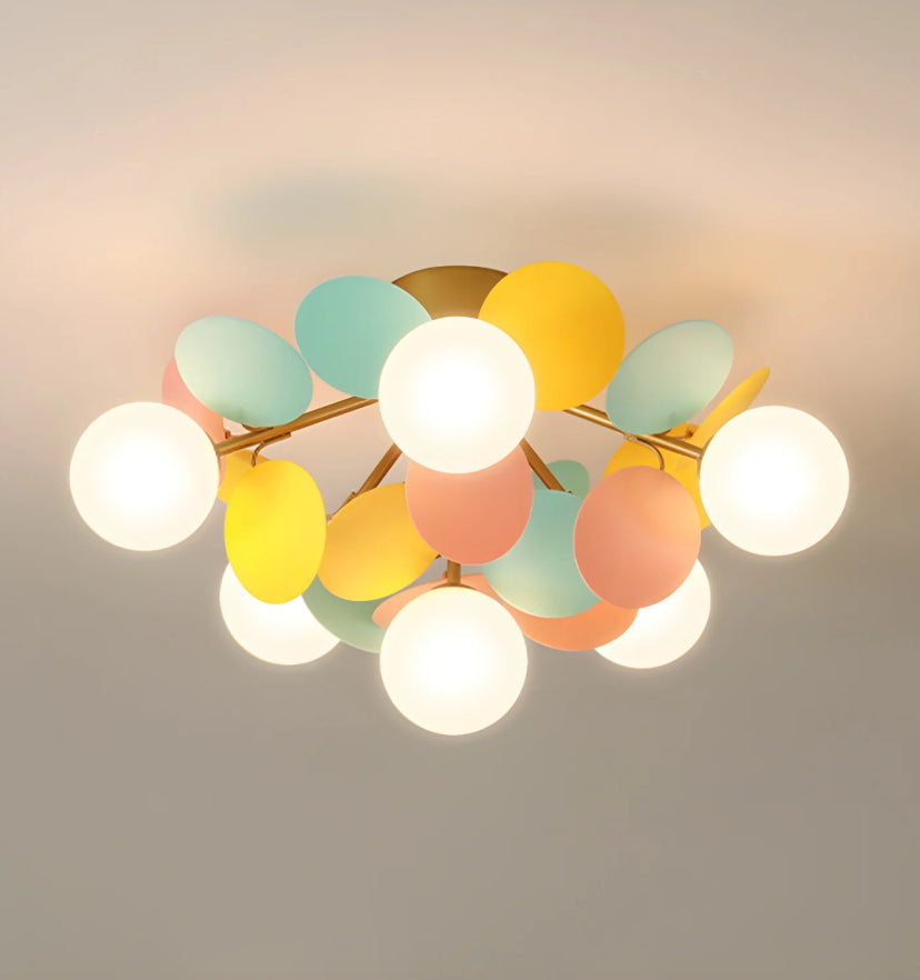 Round Macaron Ceiling Lamp - Yiarolight