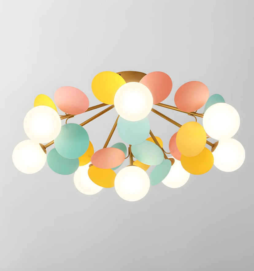 Round Macaron Ceiling Lamp - Yiarolight