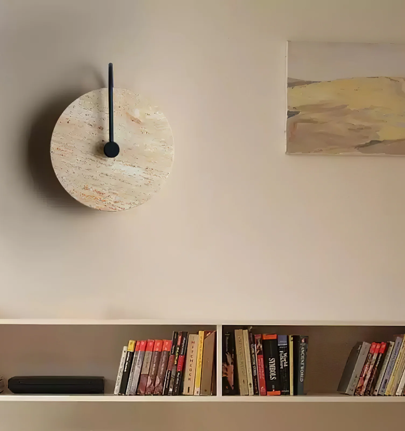 Round Travertine Wall Lamp - Yiarolight