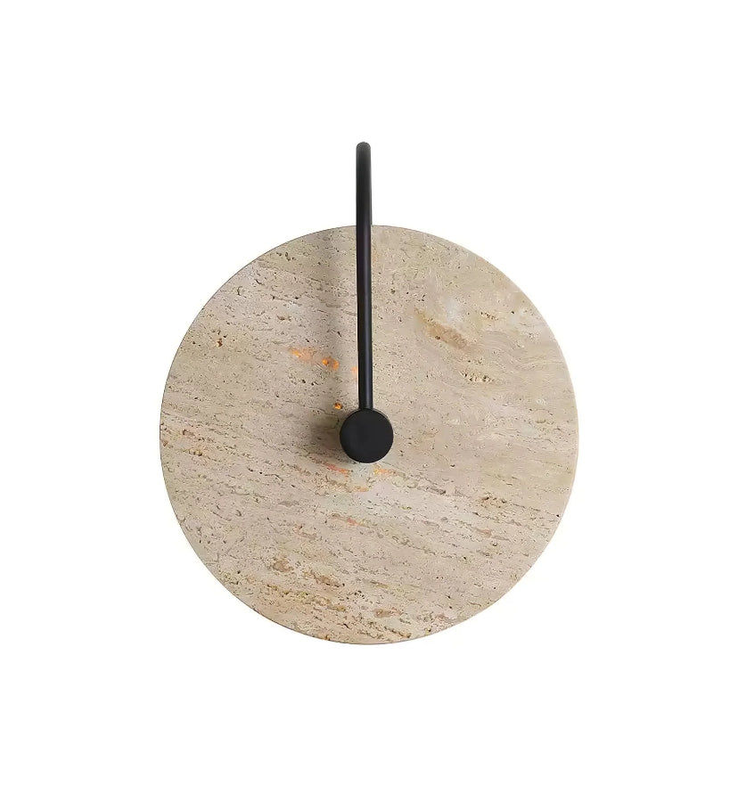 Round Travertine Wall Lamp - Yiarolight