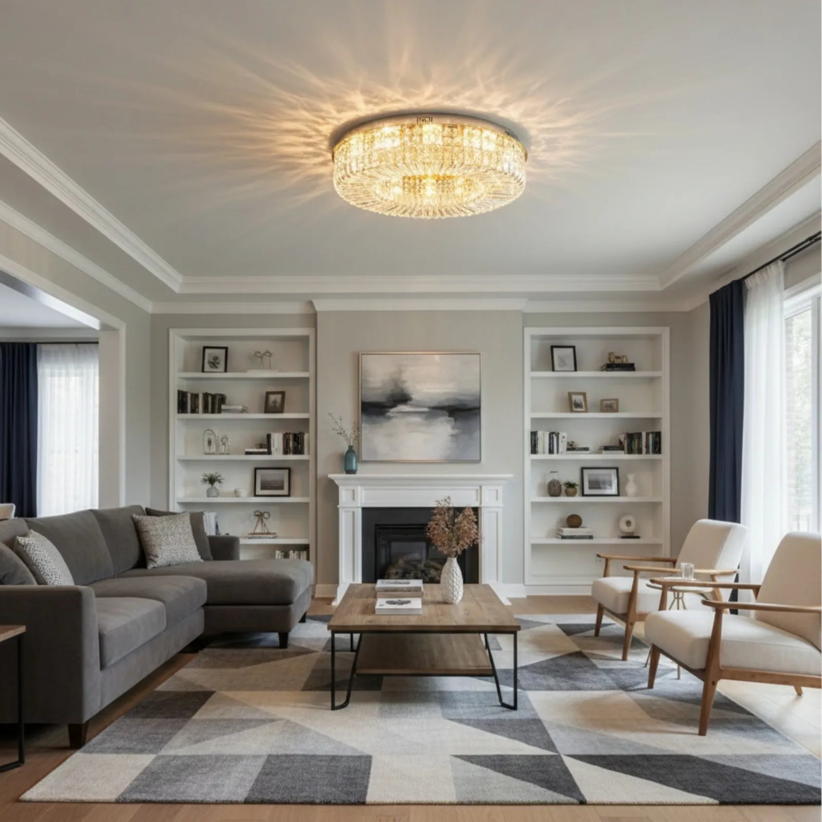 Royal Ring Ceiling Light