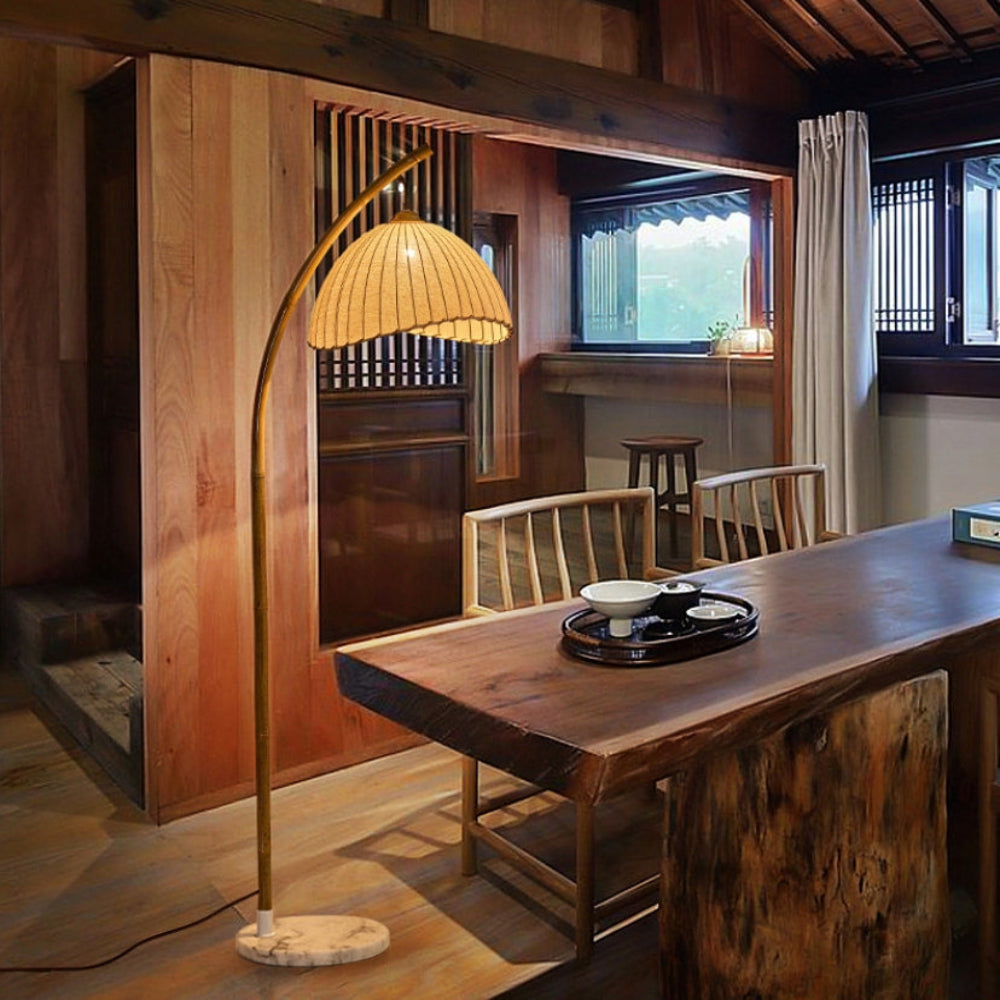 Vintage Bamboo Floor Lamp - Yiarolight