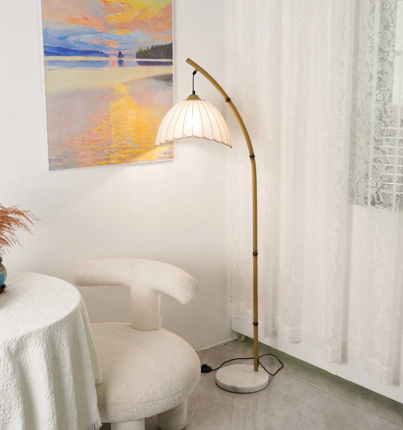 Vintage Bamboo Floor Lamp - Yiarolight