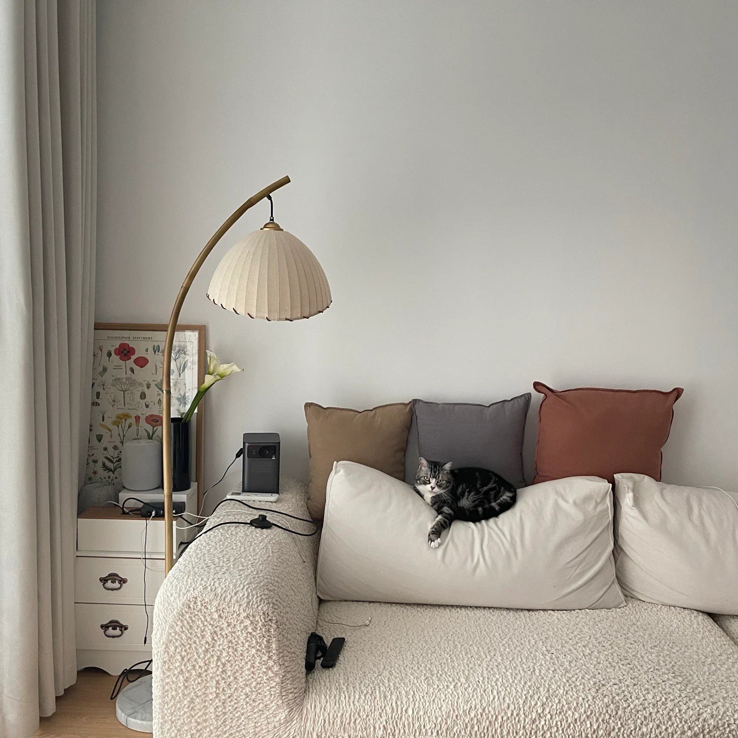 Vintage Bamboo Floor Lamp - Yiarolight
