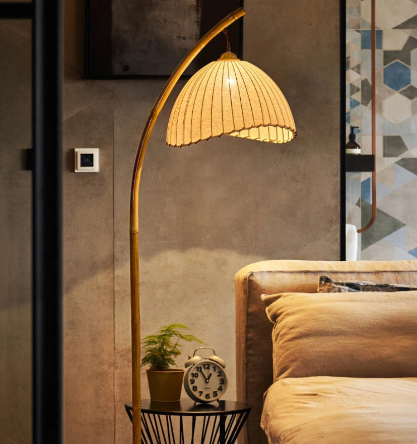 Vintage Bamboo Floor Lamp - Yiarolight