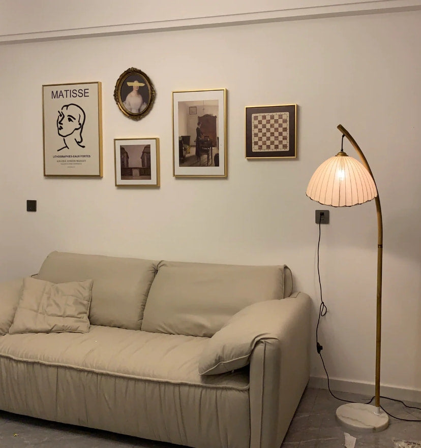 Vintage Bamboo Floor Lamp - Yiarolight