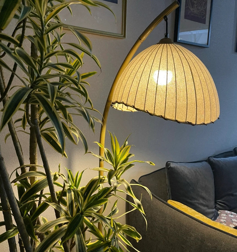 Vintage Bamboo Floor Lamp - Yiarolight