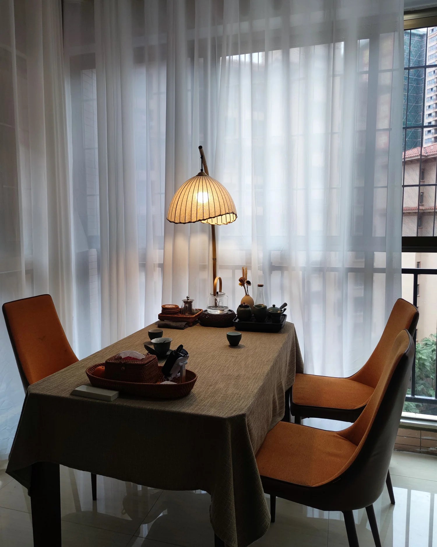 Vintage Bamboo Floor Lamp - Yiarolight