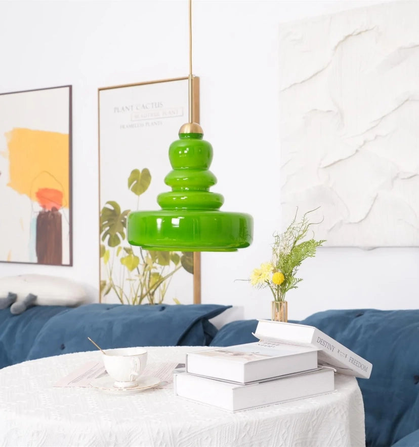 Schoolhouse Glass Pendant Light - Yiarolight