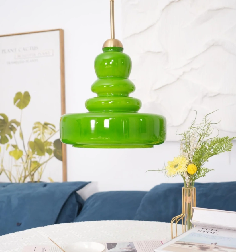 Schoolhouse Glass Pendant Light - Yiarolight